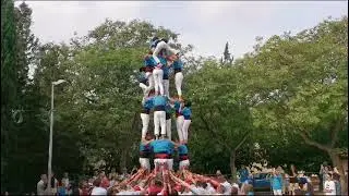4de7 dels Castellers del Foix a Vespella
