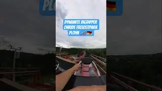 Dynamite Onride Freizeitpark Plohn 🎢 🇩🇪  #rollercoaster #achterbahn #ride #themepark #freizeitpark