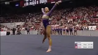 Sarah Finnegan Floor LSU vs Alabama 2019