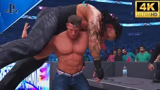 WWE 2K23 - The Undertaker vs John Cena - WrestleMania | PS5™ [4K60]