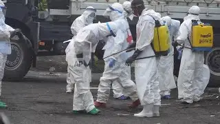 Families search for their loved ones in Goma morgue