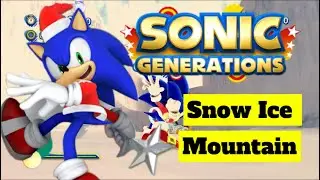 Sonic Generations PC: Snow Ice Mountain w/ Holiday Cheer suit