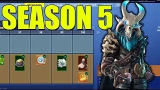 ALL Season 5 Skins!! Tier 100 