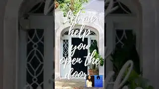 Let me help you open the door..