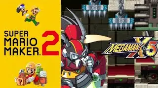 Super Mario Maker 2 × Megaman X5: Izzy Glow Stage REMADE