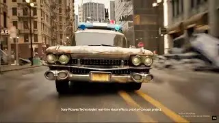 Ghostbusters - SCC Visual Effects Using UNREAL Engine Real Time Technology Sony Official