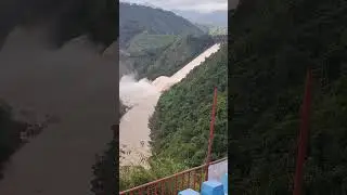 Stunning view of Ambuklao Dam of Benguet #recommended #travel #shortvideo #nature #dam
