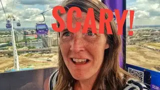 This was Actually Really Terrifying! 🤯 #london #IFSCloud #cablecars