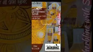 saffron fairness facial kit