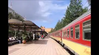 Ville de Rabat et la gare Maroc