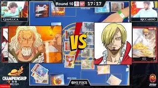 🔴One Piece Card Game - Milan  Regional - DAY1  -  SANJI  vs  Rayleigh