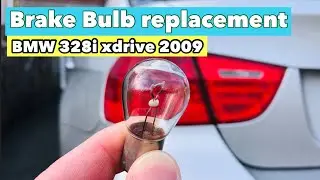 How to replace Brake Light Bulb on BMW 328i xdrive 2009