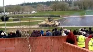 Valentine tank driving display 30th March 2013