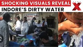 Indore Water Crisis: Shocking Visuals Expose Dirty, Contaminated Water at Source in Indore | NewsX