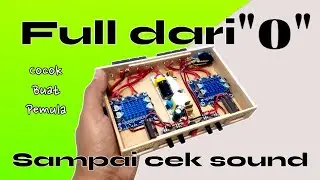 Cara merakit power amplifier 4 channel