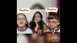 Learn positivity with Aayu Aaru!! #Episode #2 | How to convert negative talk to positive #Shorts