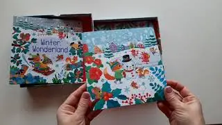 Usborne - Book & 3 Jigsaw Winter Wonderland