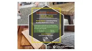 Launching Hemp Building Materials in Texas