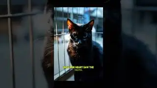 The Black Cat Everyone Ignored. #catshorts #usa #cat #cats #kitten