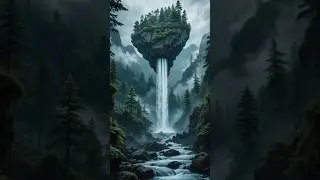 Unreal Floating Island & Waterfall &ndash; Surreal Fantasy World in 4K!