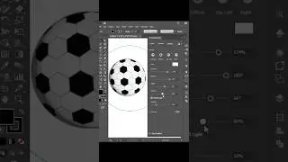 Football 3d design in illustration ✅#illustration #youtubeshorts #graphicdesign