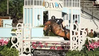 Ava Hartman & Impression | 1st Place | Junior Hunter Handy Round | The Devon Horse Show 2023