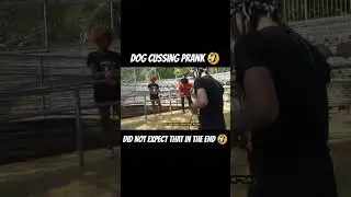 Did Not Expect That In The End #unexpected Dog Cussing Prank #shorts