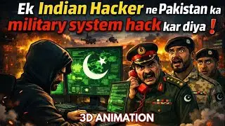 Kya Huwa Jab ek Indian Hacker ne Pakistan ka Military System Hack kar Diya  | 3D Animation