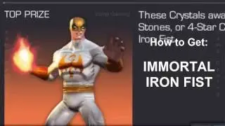 Marvel Contest of Champions - Crystal Opening: How to get Immortal Iron Fist