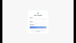 Setting up your Snowflake Account and Connection