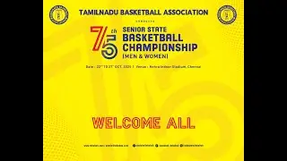 TNBA 4K live  - 75th SENIOR STATE BASKETBALL CHAMPIONSHIP- DAY 4 (Evening 4pm) (4K Live )