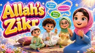 Mini Remix Tasbihat of Zahra 📿✨ | Islamic Dhikr for Kids | Salam Muslim Kids