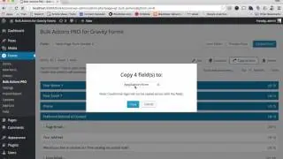 Copy fields to form