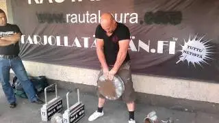 Rautakoura kisat, kiekko63kg