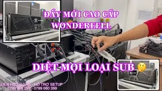Đẩy 2 K&ecirc;nh Diệt Sub Wonderfell W-3900 😱 - C&ocirc;ng Suất Khủng - Tản Nhiệt Si&ecirc;u Mạnh LH 0799 060 299