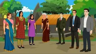 तीन दामाद के दावत _Hindi story _ Hindi kahani _Morarl stories_ cartoon story sk cartoon tv 