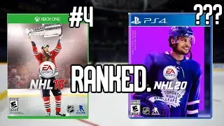 Ranking the NHL Games of the Last Generation (NHL 15 - NHL 21)