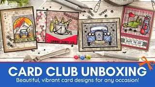 June 2021 Card Making Subscription Unboxing with Krazy Kreations!