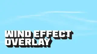 Royalty Free Wind Effect Overlay with Black Background