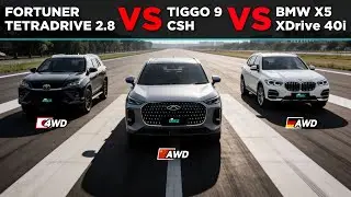 SUV CINA Udah LEBIH BAIK Dari JEPANG Dan SETARA EROPA? Masa? Kami Adu TIGGO 9 VS FORTUNER VS BMW X5!