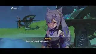 Genshin Impact | Seagaze Sunset, Keqing&rsquo;s secret interaction