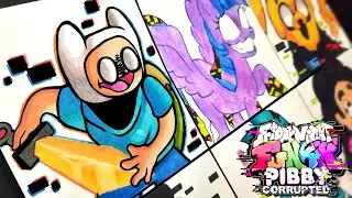 Drawing FRIDAY NIGHT FUNKIN' PIBBY MOD | Corrupted FinnDown | MorIdle  | Twilight Sparkle