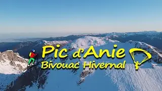 Bivouac hivernal au Pic d'Anie, descente en skiant et en volant #skitouring #paragliding