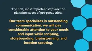 Marketing Video Production Process for Corporate Video Making