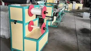 PP stretch packing mesh bag machine bath sponge net making machine