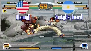 FT10 @svcsplus: Manny[ (US) vs RustyKeyboard (AR) [SNK vs Capcom svc Fightcade] Dec 8