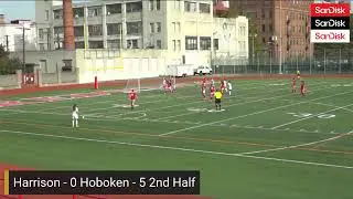 Harrison Blue Tide vs Hoboken RedWings - HCIAL Girls Soccer Semifinals