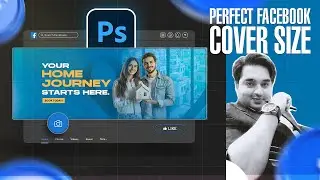 Responsive Facebook Cover Photo Size for Mobile and Desktop | Adobe Photoshop | اردو / हिंदी