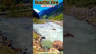 ❤️😍Beautiful RIVER View 😍 #youtubeshorts #virel #nature #mountains #river