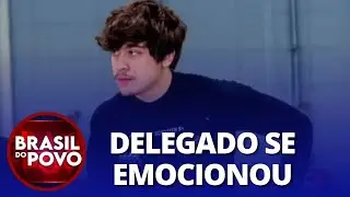 Delegado se emociona ao comentar caso do piloto que agrediu adolescente